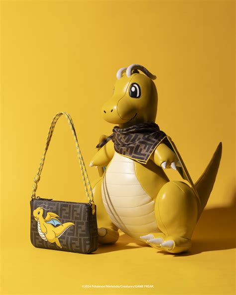 fendi charizard|Fendi pokemon fragment design.